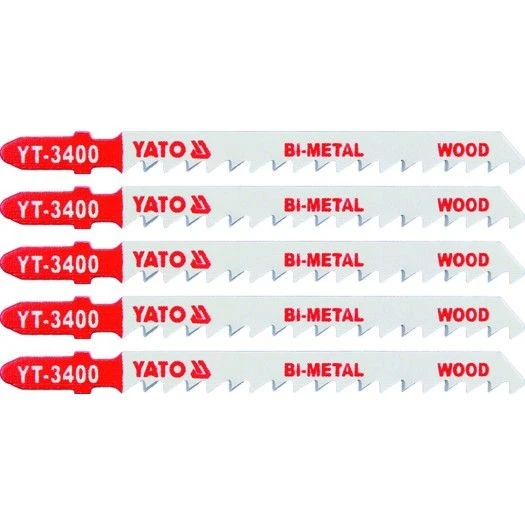 YATO Полотно для електролобзика YATO BI-METAL (дерево) , 6TPI , l=100м, набір 5пр.  | YT-3400