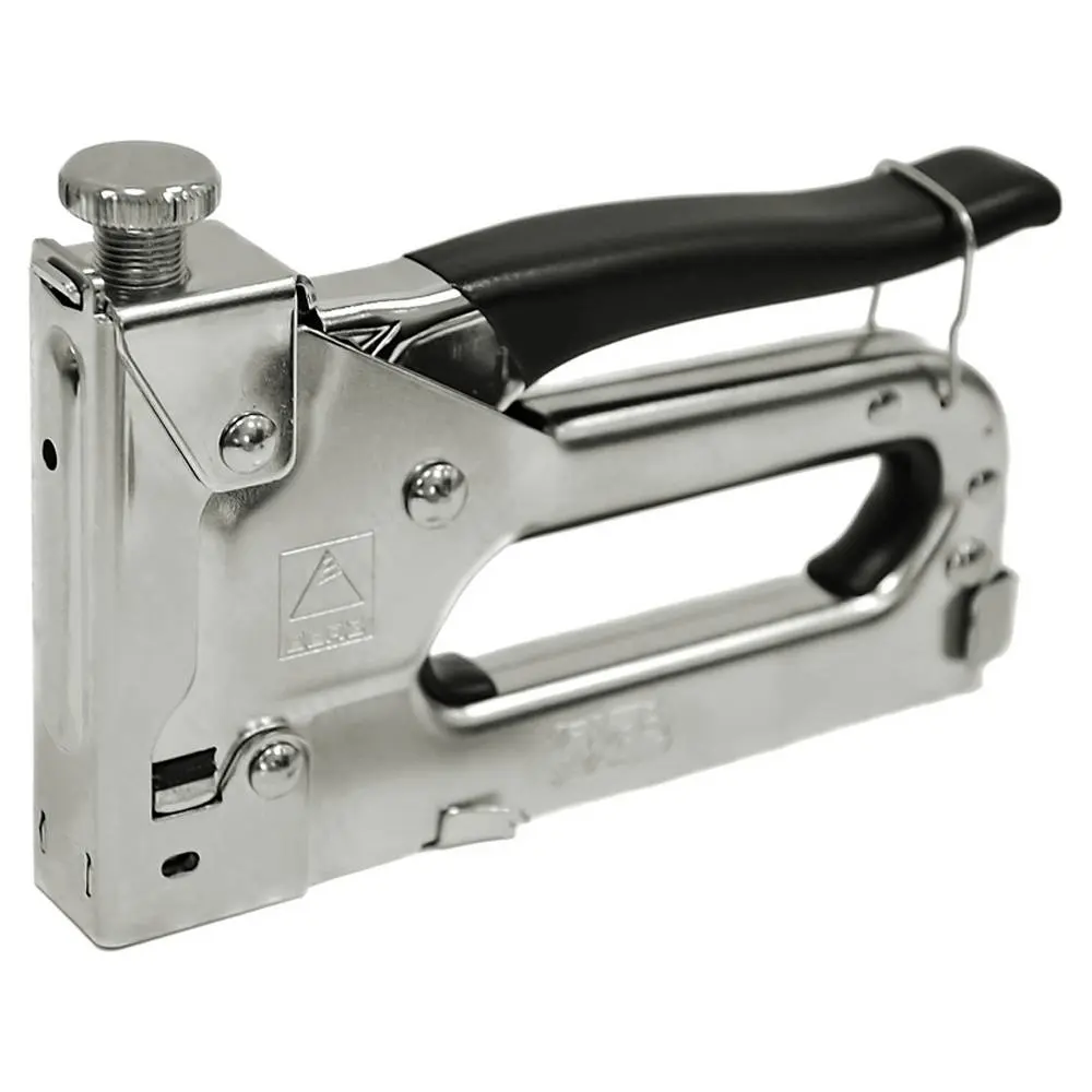 Степлер обробний металевий, гумова накладка (скоби 11,3х4-14мм) Berg | 24-027