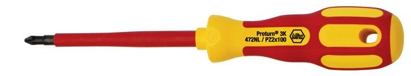 Wiha W27849 Отвертка диэлектрическая PZ 1х80 Proturn 3K