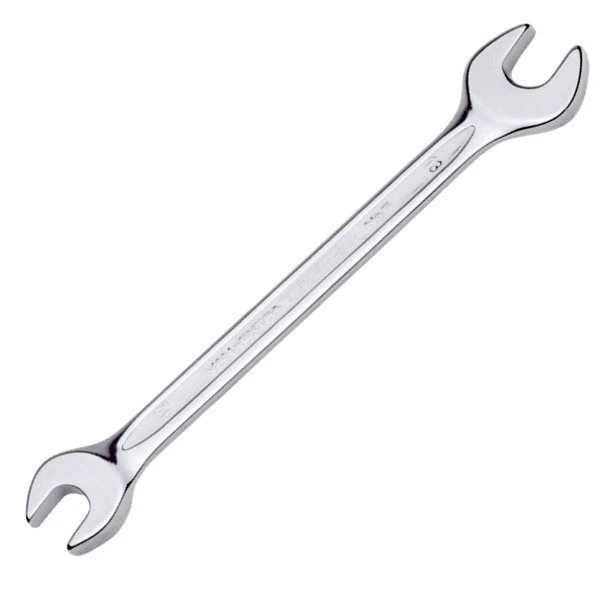 BAHCO 6M-10-11 Ключ рожковый 10х11 мм; Crv сталь полированная, поворот 15 град