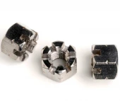 Гайка нержавеющая корончатая DIN 935