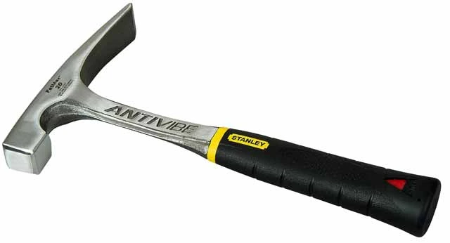 STANLEY 1-54-022 Молоток 570гр каменщика "AntiVibe®" (EU PKG)