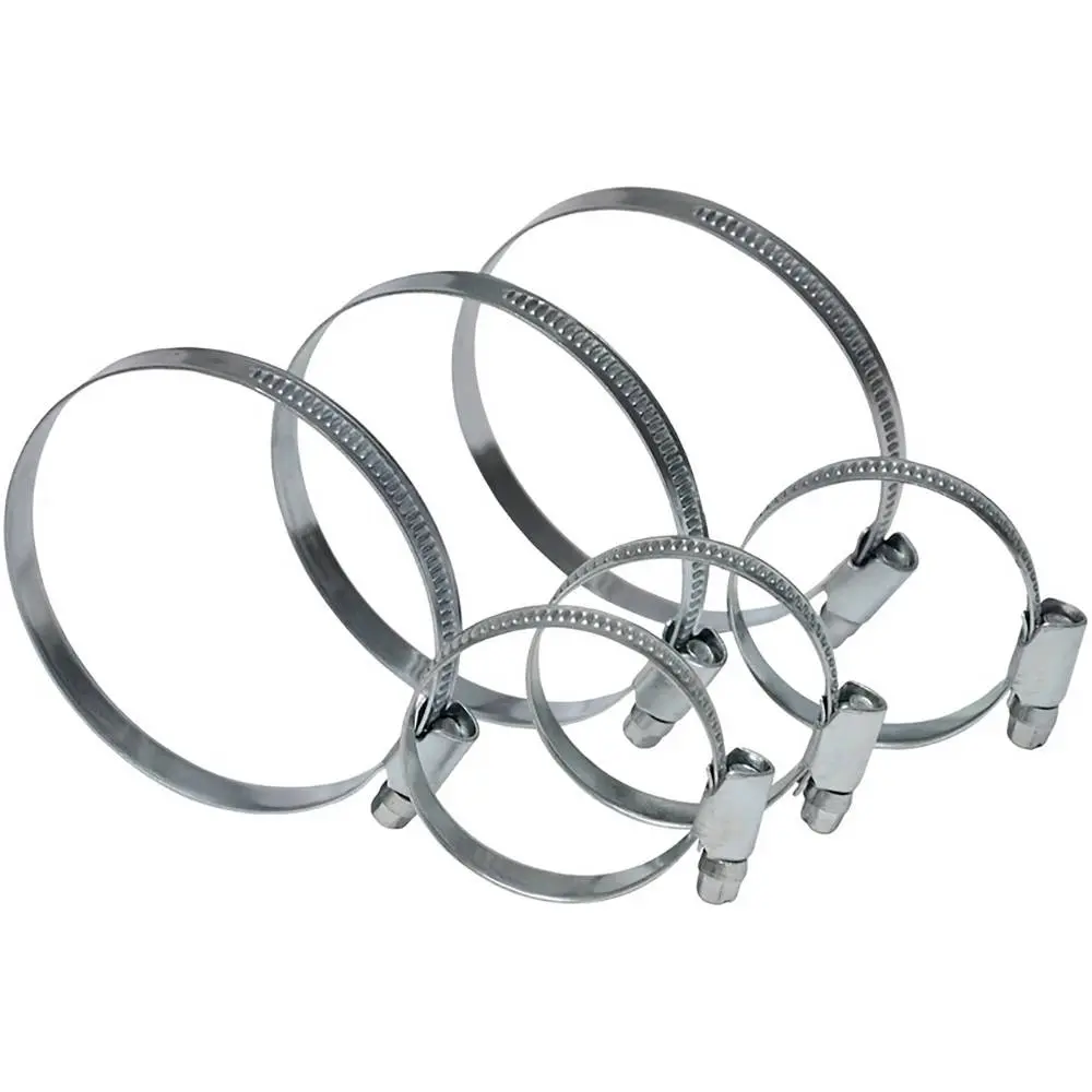 Хомут стяжний оцинкована сталь 90-110мм (10шт) Technics | 23-312