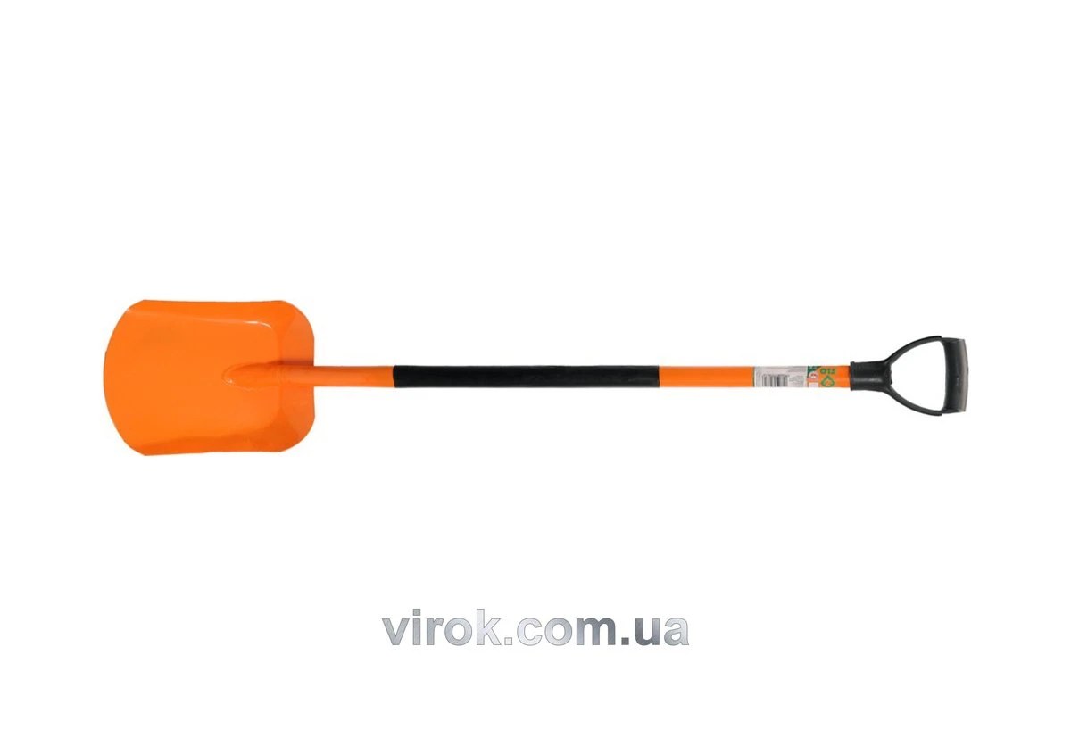 FLO Лопата совкова з метал. держаком з DY ручкою наконечником  | 35861