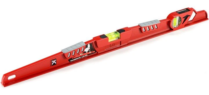 Рівень Plumbsite Shark 1000мм, 2 вічка KAPRO (920-10-100)