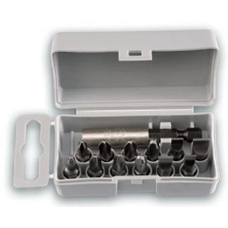 FELO Набор бит 25 мм PZ / PH + держатель 13шт. // 02291016