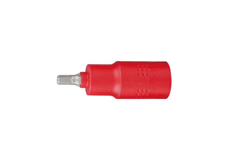 KING TONY 1/2"DR. VDE Бита в головке 75mmL 10mm | 4025VE10