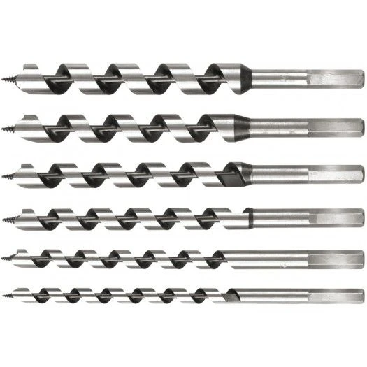 STHOR Набір свердл спіральних по дереву : Ø=10-20 мм, L= 230 мм. 6 шт.  | 22465