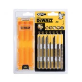 DeWalt DT2296 Набор пилочек по дереву, 10шт с высокоуглеродистой стали