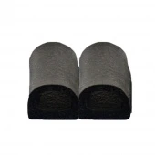 Ущільнювач самоклеючий гаражний, чорний, 12х14мм, 40м Technics | 10-783