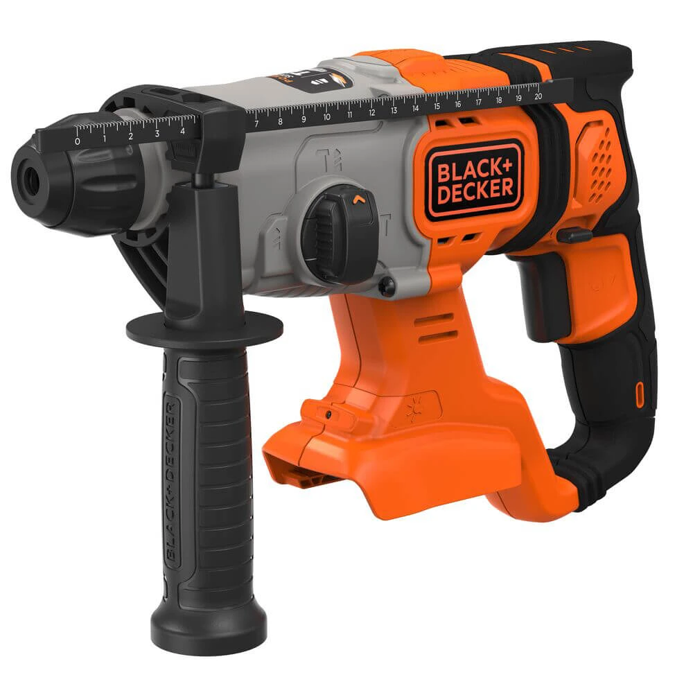 Перфоратор акумуляторний BLACK+DECKER, SDS-Plus, 18 В, 1.2 Дж, 3 режими