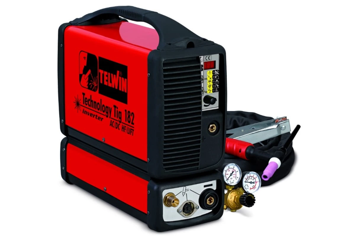 TELWIN Аппарат аргонно-дуговой сварки Telwin TECHNOLOGY TIG 182 AC/DC-HF/LIFT 230V+AC | 852030