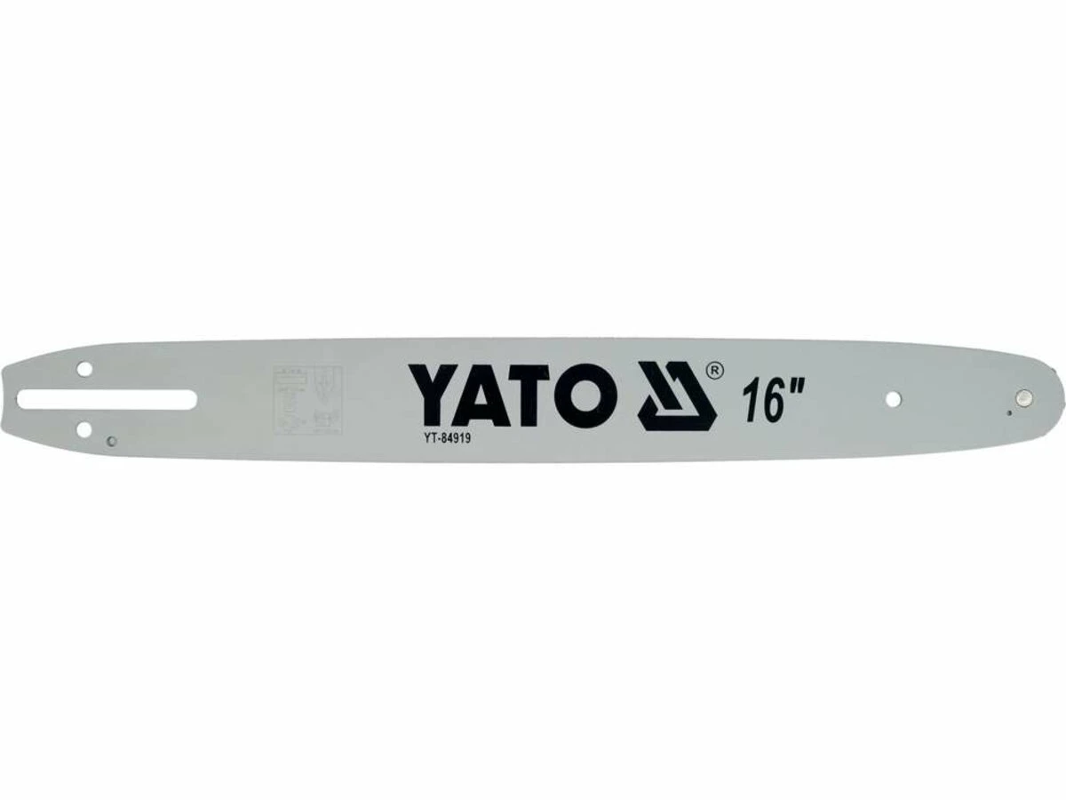 YATO Шина напрямна ланцюгової пили YATO l= 16"/ 40 см (56 ланок) для ланцюгів YT-849477  | YT-84919
