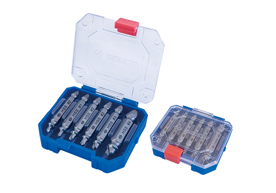 KING TONY Набор экстракторов 2-12 мм, 6 предметов 11406SQ | 11406SQ