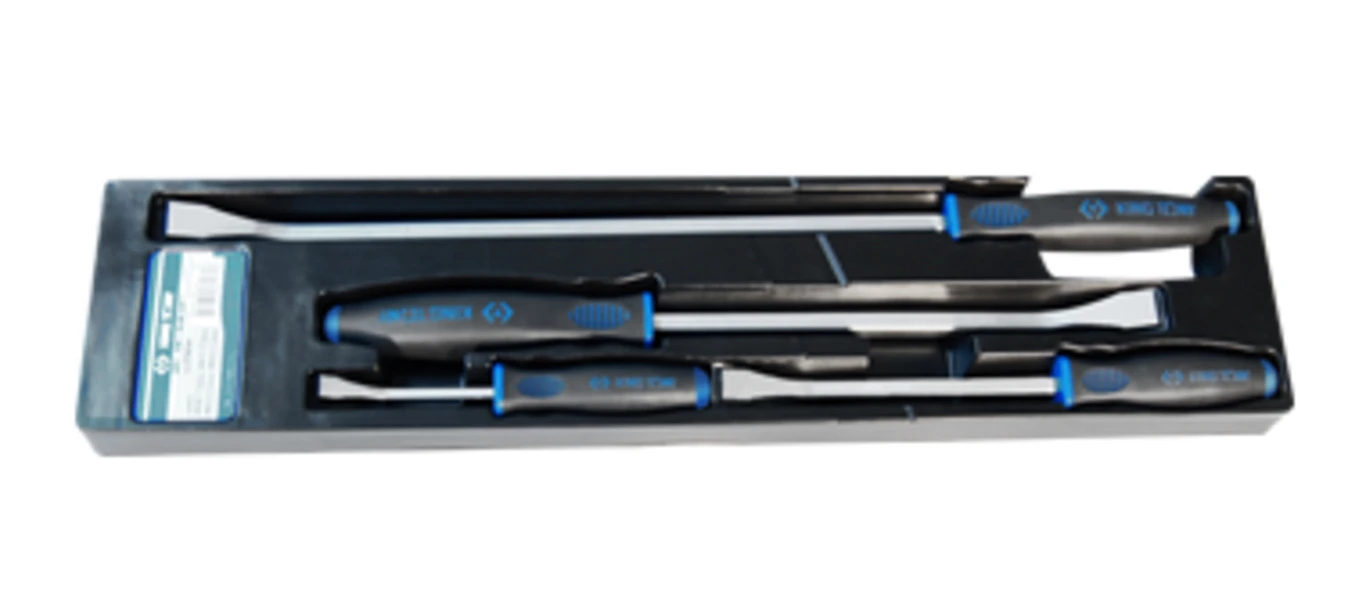 KING TONY Набор слесарных монтировок с рукоятками | 9TK014