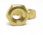 Гайка латунная шестигранная Din 934 M10 (уп 100 шт.)