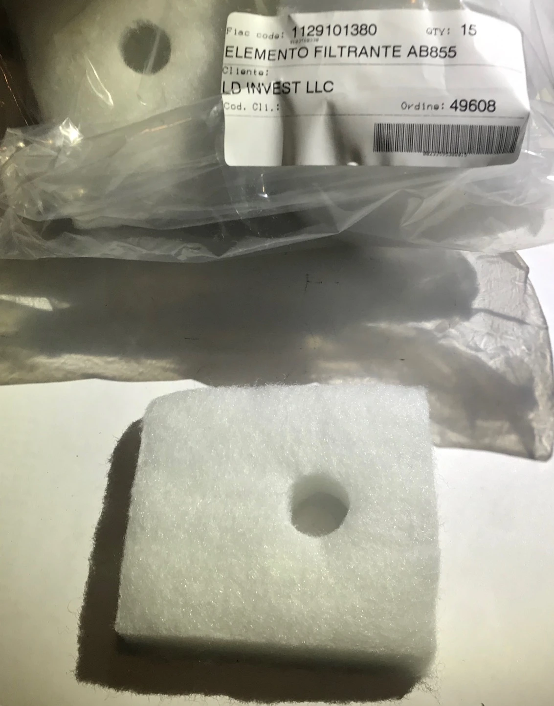 FIAC Фильтр патрон АВ678/858/988 | 1129101380