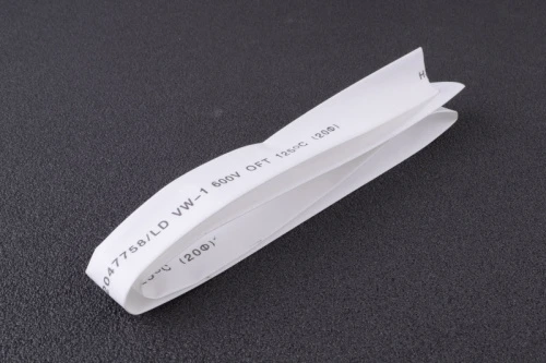 Термоусаживаемая трубка 20мм белая (пак. 1мx20шт) APRO