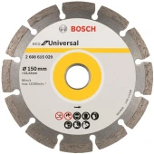 Круг алм. відр. ECO Universal 150х22 сегмент, BOSCH