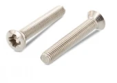 Винт нержавеющий полупотай шлиц PZ, DIN 966 Z - или ISO 7047