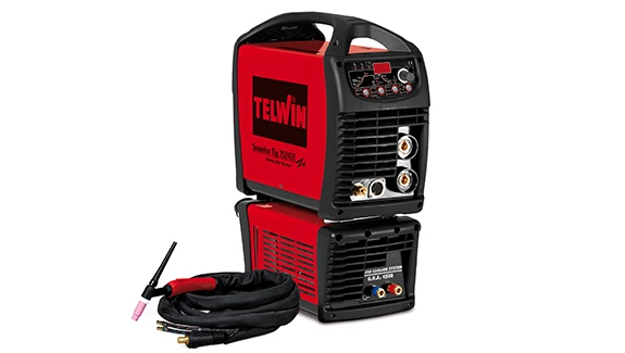TELWIN Аппарат аргонно-дуговой сварки Telwin SUPERIOR TIG 252 AC/DC HF/LIFT VRD AQUA | 816119