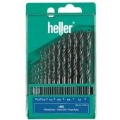 Heller Набор сверл по металлу HSS 2 / 2,5 / 3 / 3,5 / 4 / 4,5 / 5 / 5,5 / 6 / 6,5 / 7 / 7,5 / 8 мм; 