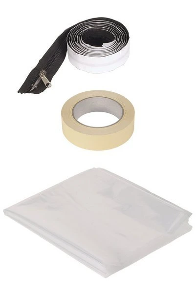 Wolfcraft дверь с лентами на молнии (Tape & Zip) 2200 x 1250 // 4005000