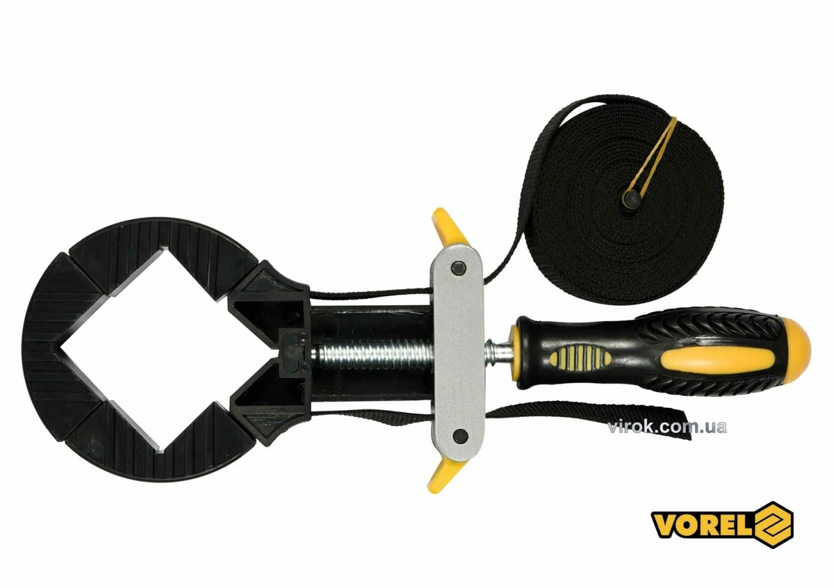 VOREL Струбцина ремінна : L = 4 м, довжина затиску 320 мм  | 38531