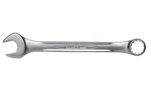 BAHCO 111M-34 Ключ комбинированный 34 мм укороченный; Crv сталь полированная