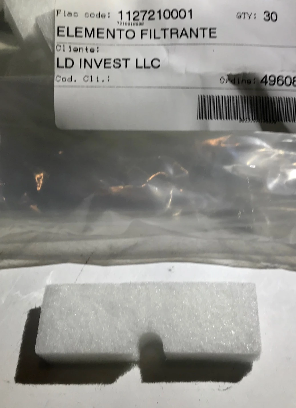 FIAC Фильтр патрон АВ360/АВ268/Cosmos225 | 1127210001