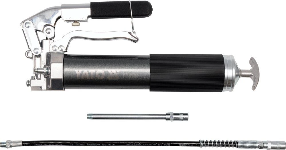 YATO Шприц мастильний YATO, 500 см³, 70 MPa. з жорстк. і гнучк. трубками  | YT-0704