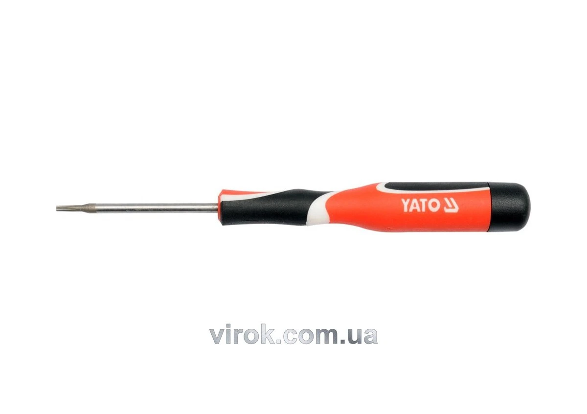 YATO Викрутка зіркова прецизійна YATO : "TORX" T10 x 50 мм  | YT-25857