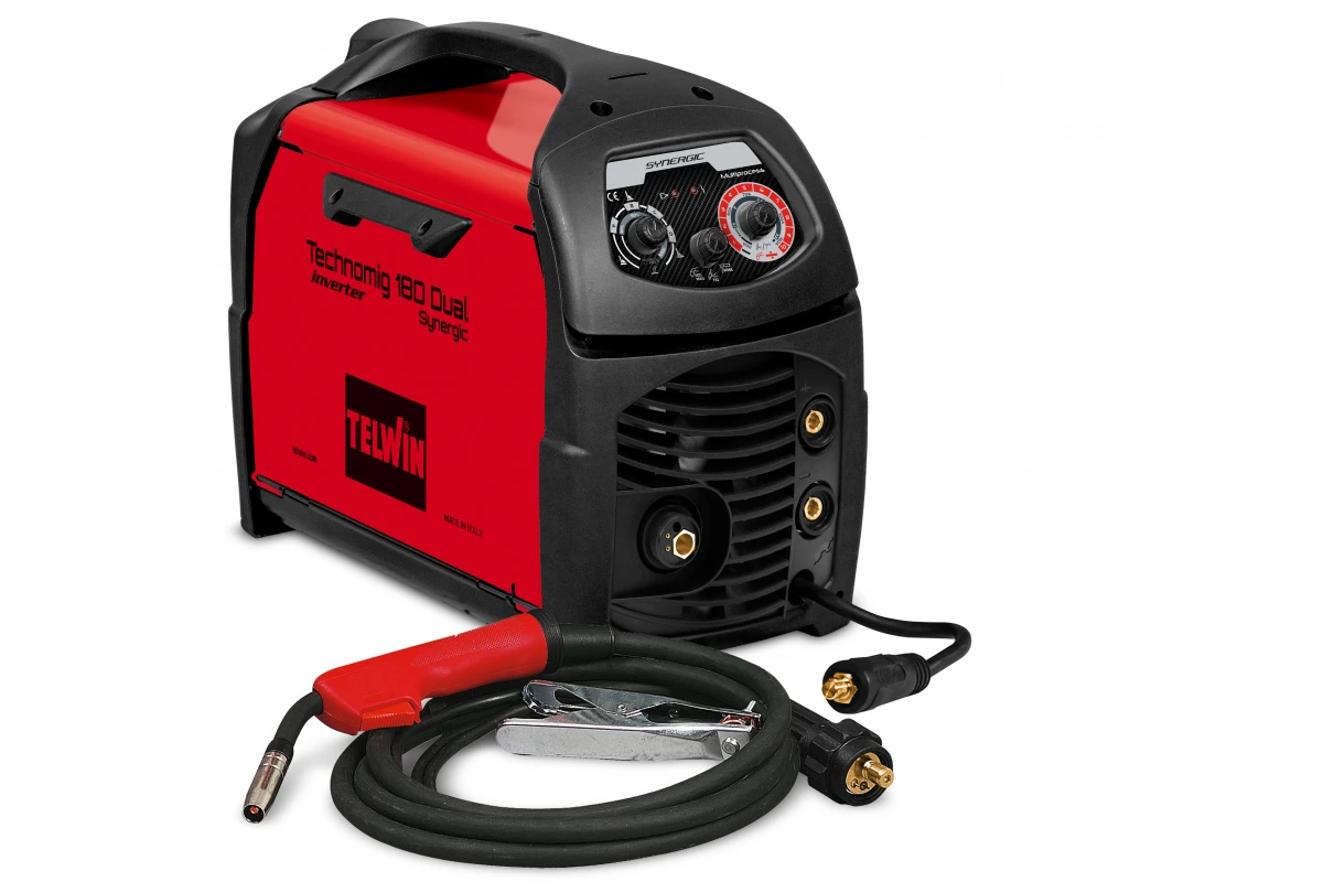 TELWIN Сварочный полуавтомат Telwin TECHNOMIG 180 DUAL SYNERGIC 230V | 816075