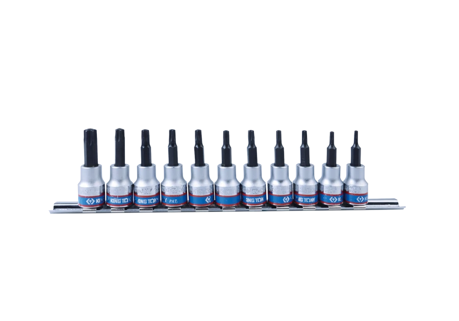 KING TONY Набор TORX с отверстием 11ед. (T8H-T50H) в держателе | 3131PR8
