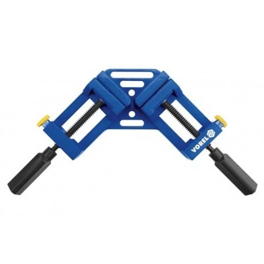 VOREL Струбцина кутова алюмінієва 65 мм, 90°  | 38751