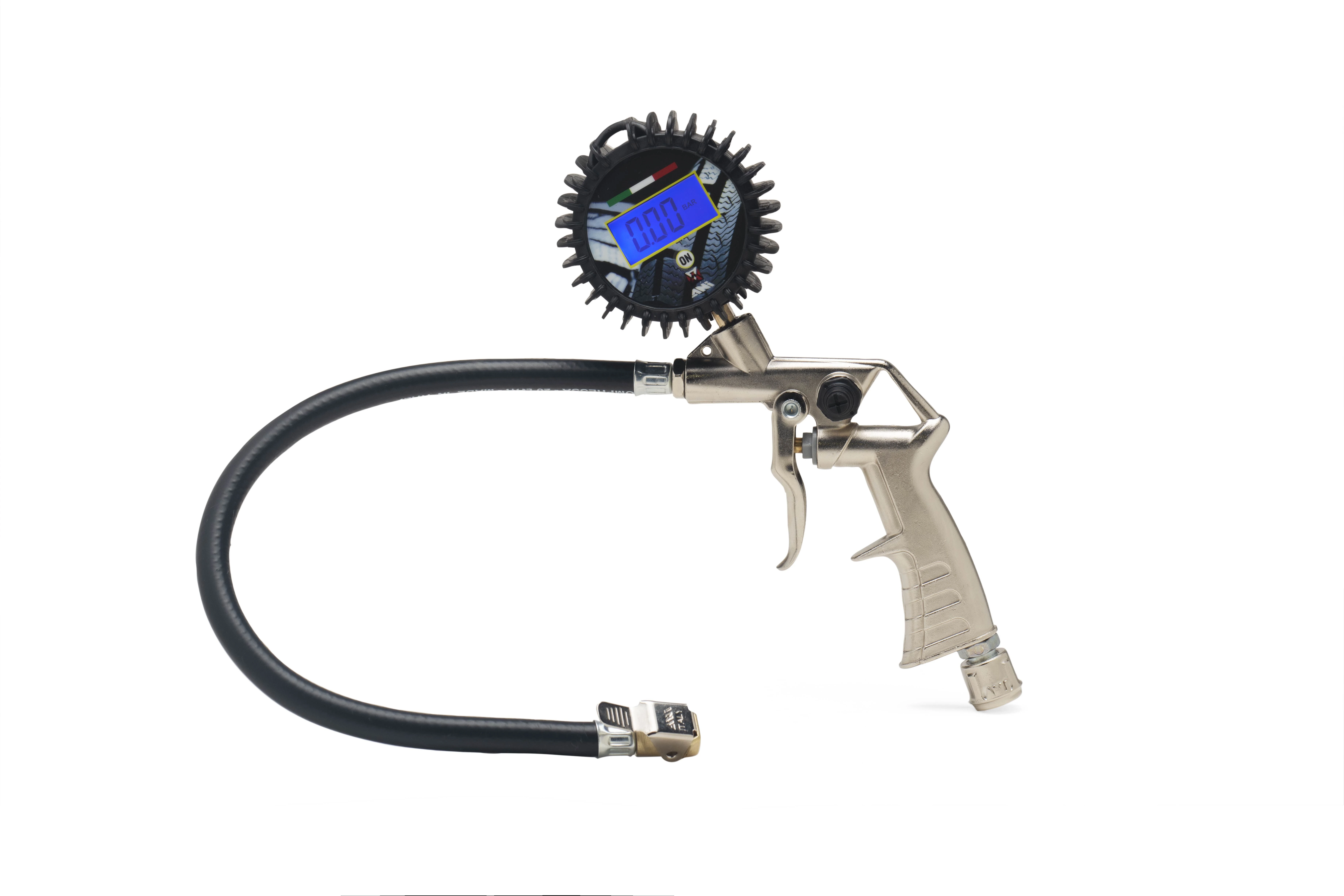 ANI Spa Пистолет для накачки шин електронный модель25, манометр D=63мм. Новинка | AH1703703A