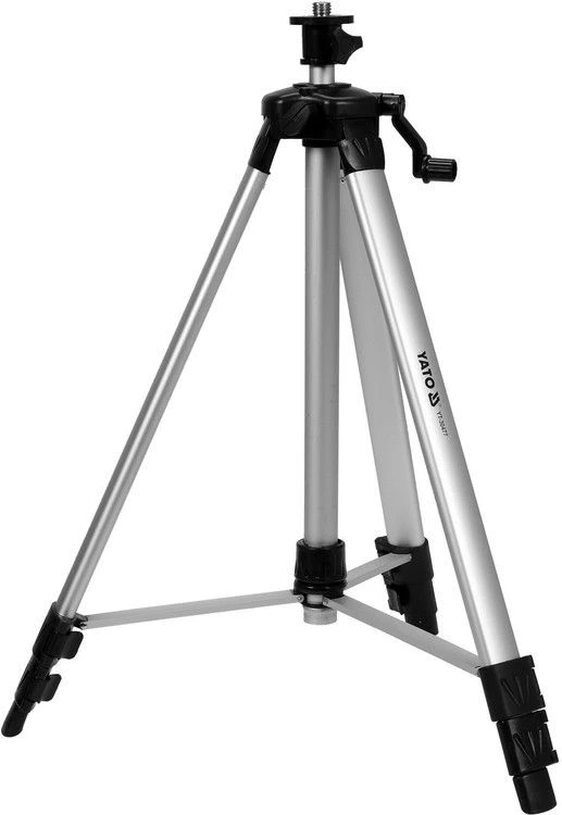 YATO Штатив тринога YATO телескоп (3 секціі) . кріплення 5/8", з штангою 38см. H= 47-150 см. алюміні
