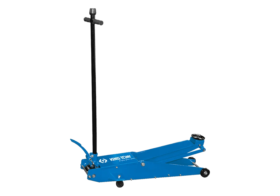 KING TONY Домкрат гидравлический подкатной длинный 10 тонн (Высота :130-600 MM) | 9TY131-10A-B