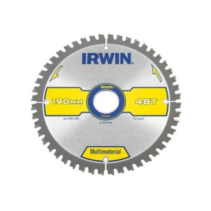 IRWIN Диск пильный по деревоматериалам MM CSB 190/48T | 1897440
