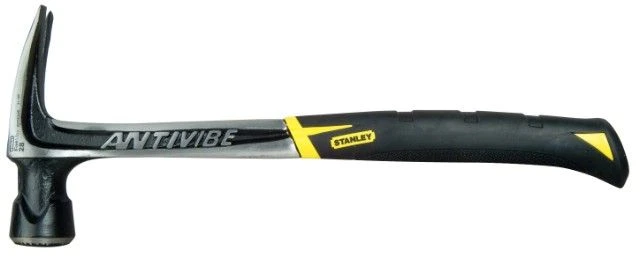 STANLEY Молоток с гвоздодером"FatMax® Xtreme™ AntiVibe™ Framing" каркасный, G=624гр, L=409 мм.