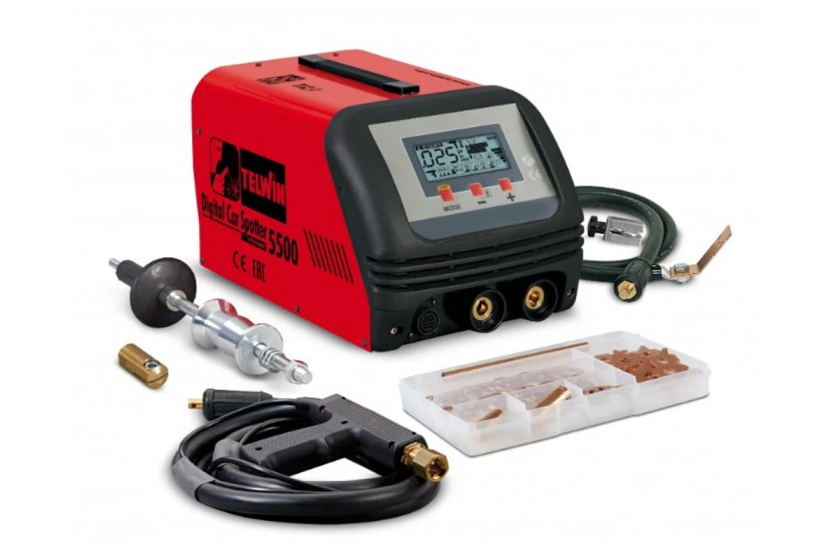 TELWIN Аппарат точечной сварки Telwin DIGITAL CAR SPOTTER 5500 400V AUTOMATIC | 823234