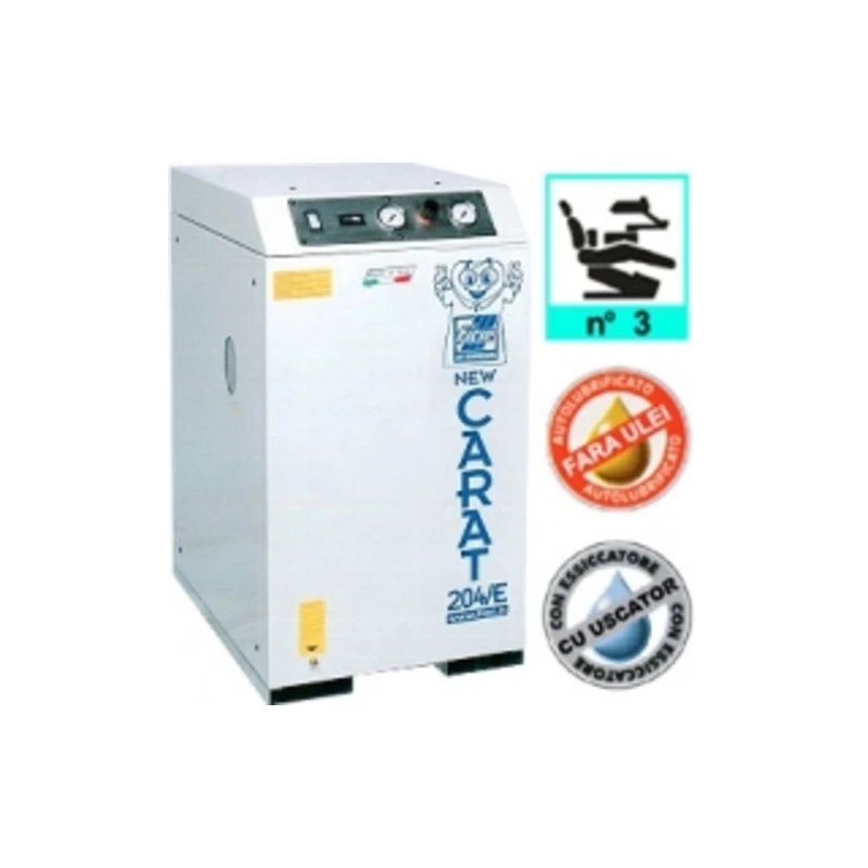 FIAC Компрессор безмаслянный медицинский NEW CARAT 254/EM (на 3 установки) | 1121680218