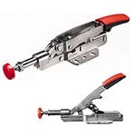 BESSEY Зажим со сдвижными стержнями и горизонтальным основанием, 245 мм, регулирования 0-25 мм, 0,39