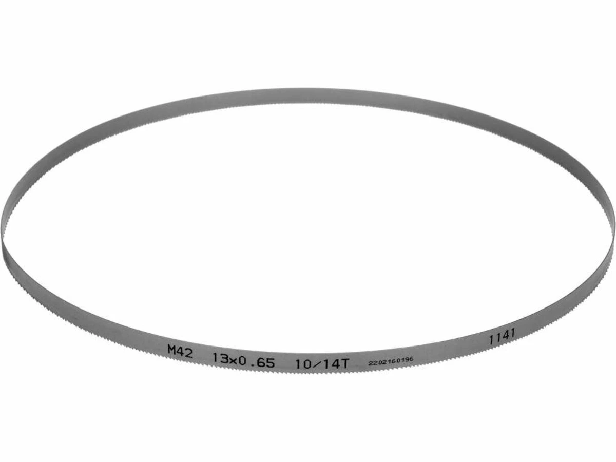 YATO Полотно пиляльне по металу замкнуте YATO біметал, 1140х13 х 0,65 мм. 14 зуб/1" до пили YT-82188