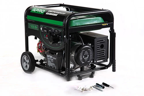 Генератор бензиновый 4-х тактный GG-70Е 7.0/7.5 кВт (электро запуск) APRO