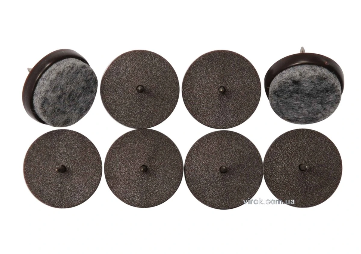 VOREL Прокладки пластикові фільцеві на цвях 28мм, набір 8шт  | 74923