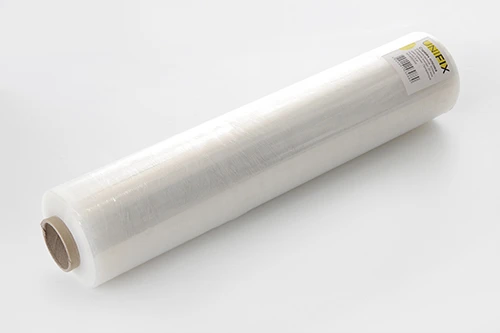 Стретч пленка 500мм, 3кг (20мкм) прозрачная, втулка 200г UNIFIX