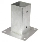 Опора стояка плоская 71х71х150х2,0