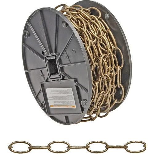 Цепь "Овал" 2,8 коричневая, бухта 30 мп