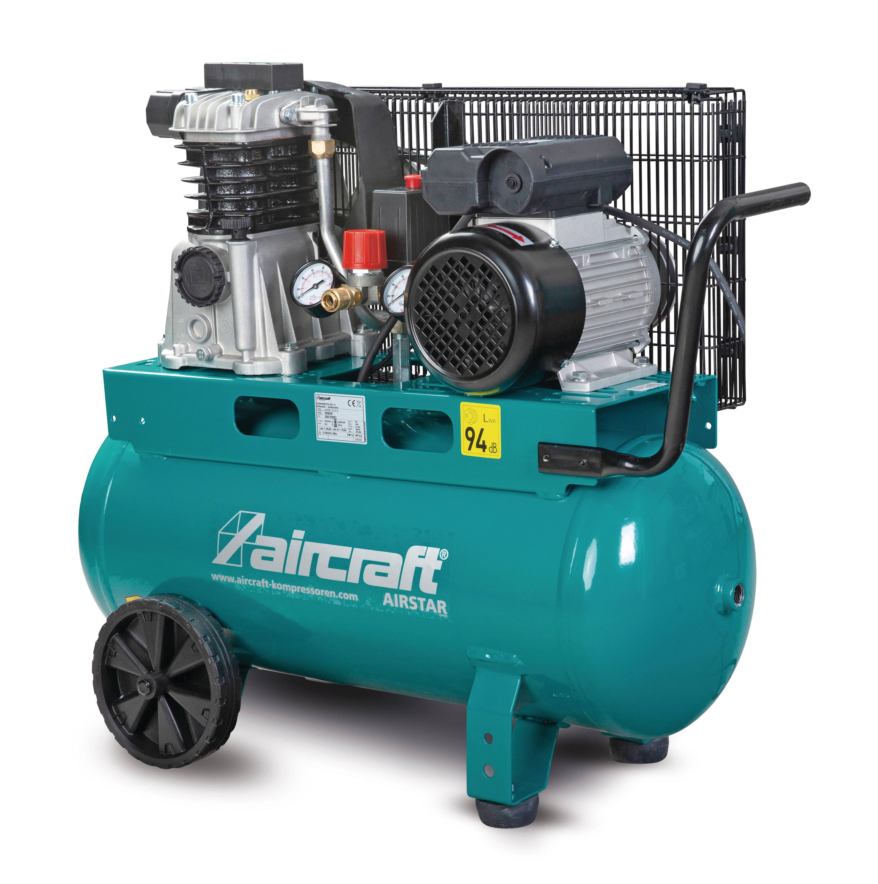 AIRCRAFT Компрессор поршневой AIRSTAR 321/50 E (ресивер 50 л, пр-сть 235 л/мин) | 2008312